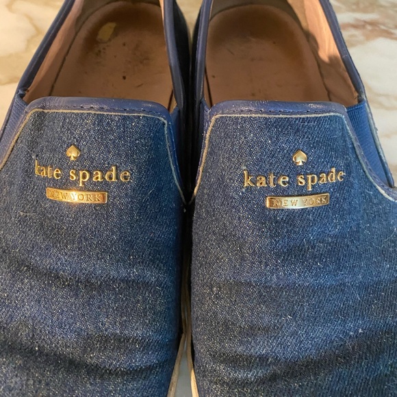 Kate Spade Sylist Denim Slip-On Sneakers - Picture 6 of 6